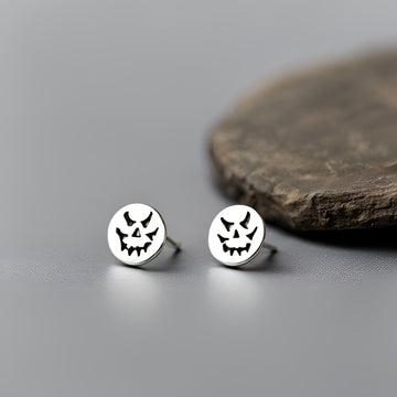 The Nutan Art Jewelry Earrings Aurora Ghost Halloween Pumpkin Earrings