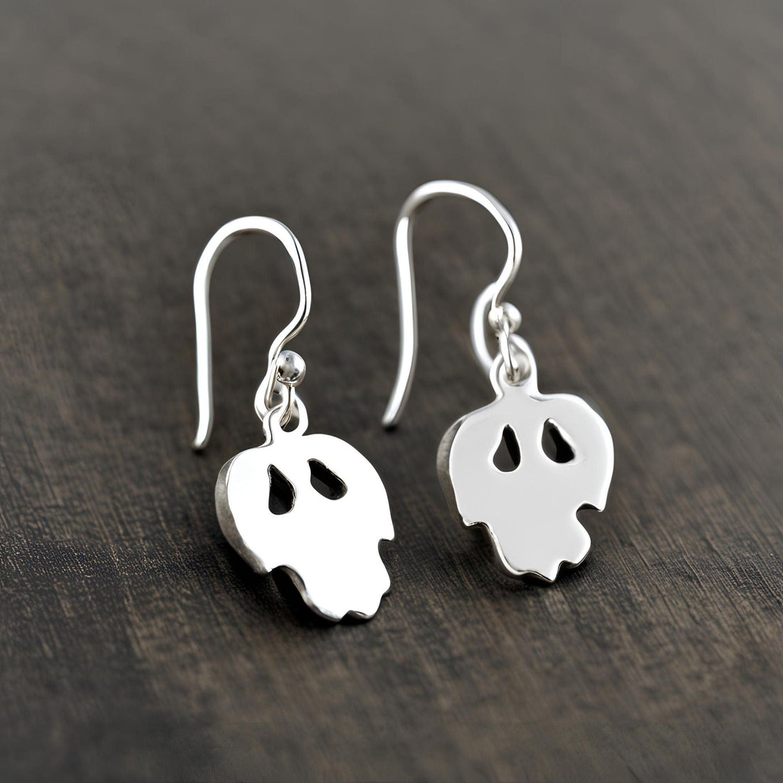 The Nutan Art Jewelry Earrings Seren Sterling Silver Disney Halloween Earrings